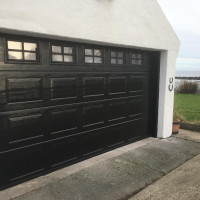 Sectional garage door with windows Carrickfergus